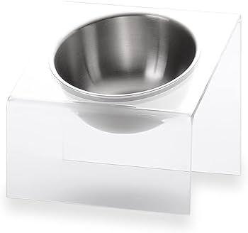 Amazon | Kuai ペット フードボウル付きスタンド 斜面タイプ