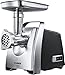 Bosch ProPower MFW68640 Hachoir à viande polyvalent – Jusqu'à 4,3 kilos de viande par minute – Puissance de 800 W, Noir