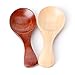 Small Wooden Salt Spoon - 20 Pack Mini Wood Spoon with Short Handle, Perfect for Small Jars of Jam, Spices, Condiments, Seasoning, Sugar, Honey, Coffee, Tea, Mustard, Ice Cream, Milk Powder