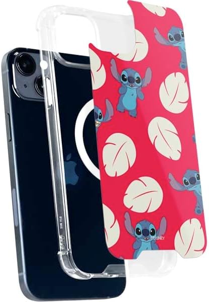 Skinit Phone Case Compatible with MagSafe iPhone 13 - Officially Licensed Disney Lilo and Stitch Character Pattern Design