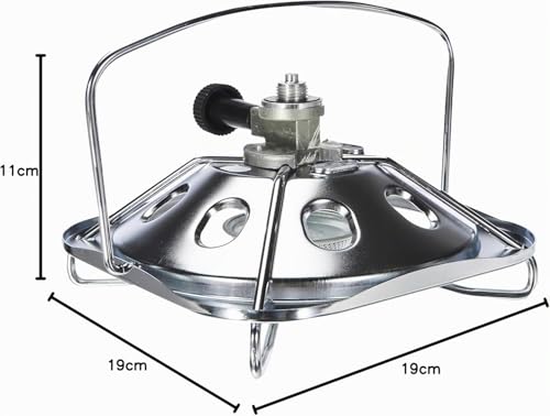Miniatura 3 de Campingaz Super Carena R Estufa Camping Cocina Gas Extremadamente Potente De 3.000w Con 1 Quemador Funcionamiento Con Bombona De Gas Campingaz R904, 907 Para Acampar, Festivales Incluye Caja