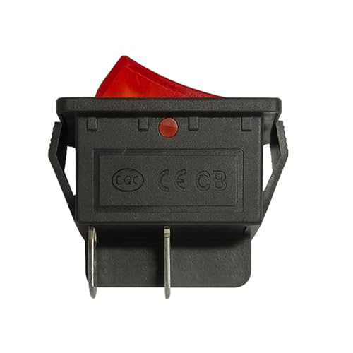 Image of 15A /30A 250V Air Compressor Switch 4-pin 2-Position with Light,Compatible with Kobalt 8 Gal Tank Unit On-Off-Switch Replaces 5607-0020-01