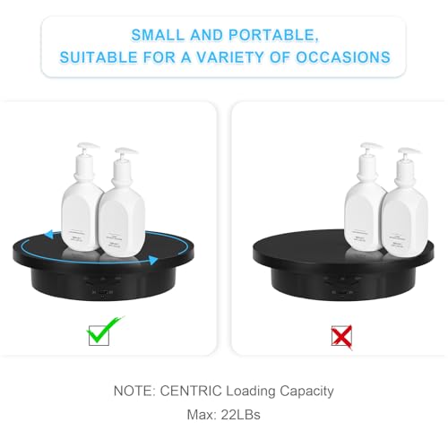 Remote Motorized Rotating Display Stand, Electric Rotating