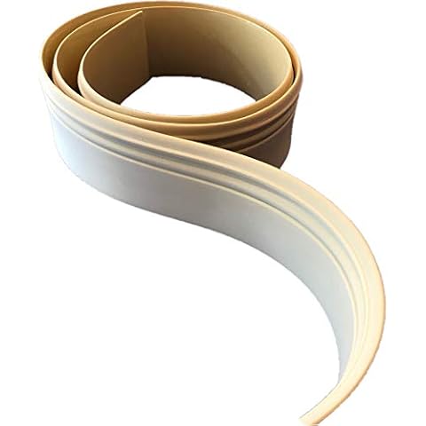FlexTrim Flexible Baseboard # 5180: 9/16" Thick x 5.25" Tall Flexible Base molding - 12' feet Long Cover
