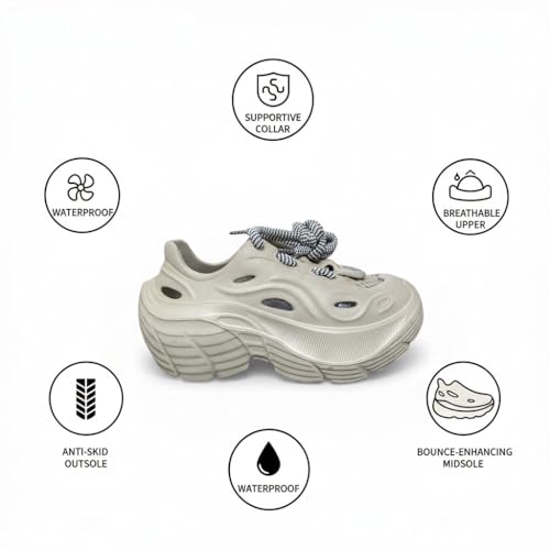 Image of GLJ VibeX Girls Sneakers Stylish White Running Shoes Breathable Comfortable Anti Skid Outsole Premium Footwear for Casual Sports Gym Walking