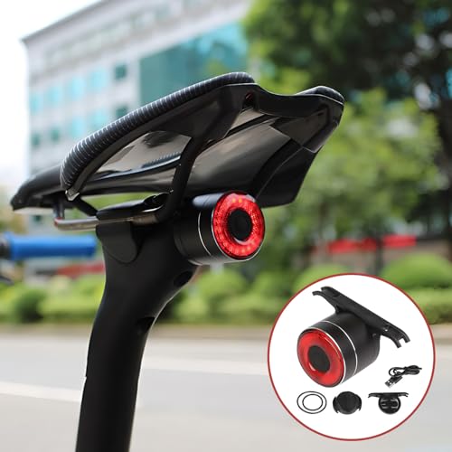 Feu de frein de vélo à capteur intelligent LED pour ne plus risquer d'accident de nuit