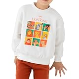 [chil2] ライオン・キング キッズ トレーナー 子供服 ベビー服 長袖 スウェット 裏毛 キャラクター 男の子 女の子 ディズニー Disney 94250981-120OW