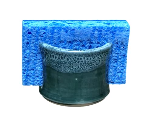 Sponge Holder, Sink Caddy, Kitchen Decor, Handmade Stoneware Ceramic