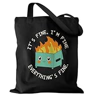 METERIAL - This aesthetic tote bag made of 70% cotton and 30% polyester. SIZE -This daily casual bag is 38cm x 35cm, with two sturdy shoulder straps. MULTI PURPOSE - The tote bag has large capacity for books, fans merch, laptops, cosmetics and snacks...