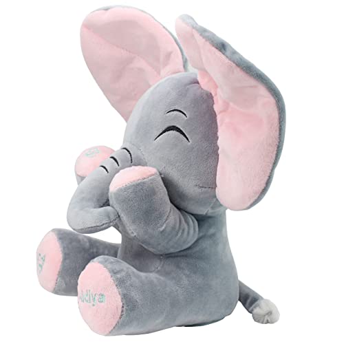 Aidiya TK002345 Elephant Stuffed Animals Baby Gifts Peluches Ear Interactive Elephant Talking Singing Plush Toys thumb #2