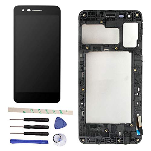 LCD Display Touch Screen Digitizer Assembly Replacement with Frame for LG Aristo 3