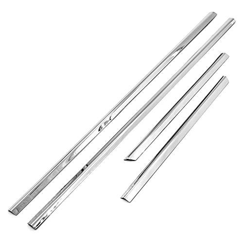 Downv8S Fits Quad Cab Stainless Steel Chrome Window Sill Trim #TOP1