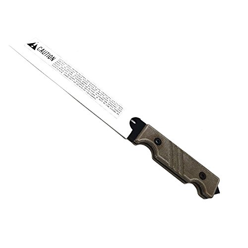 Ontario Knife Company Q.A.B. - Quick Access Breacher Pry Bar - Survivalist Tool - Door and Window Opening, Barrier Entry, Opening Manholes etc - Made in USA