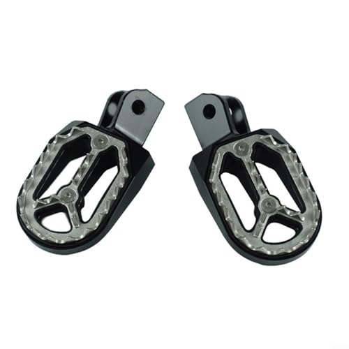 Repose-pieds VTT en alliage d'aluminium CNC JT-011 Noir haute résistance