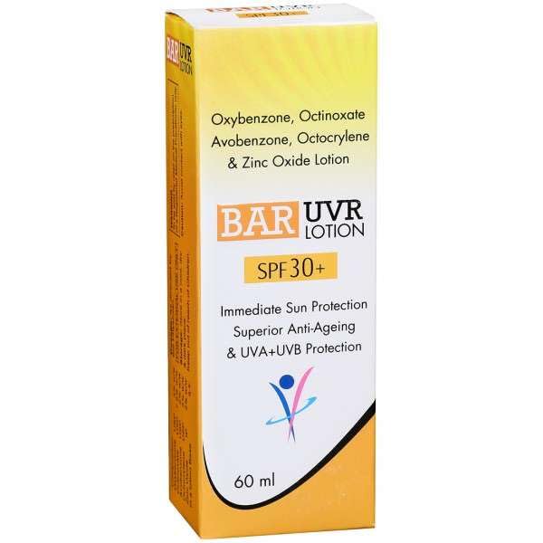 Buy Bar UVR Lotion spf30 60ml Online at Low Prices in India Amazon.in