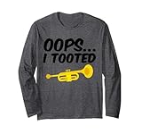 Photo Gallery trumpet oops i tooted maglia a manica Photo Gallery trumpet oops i tooted maglia a manica