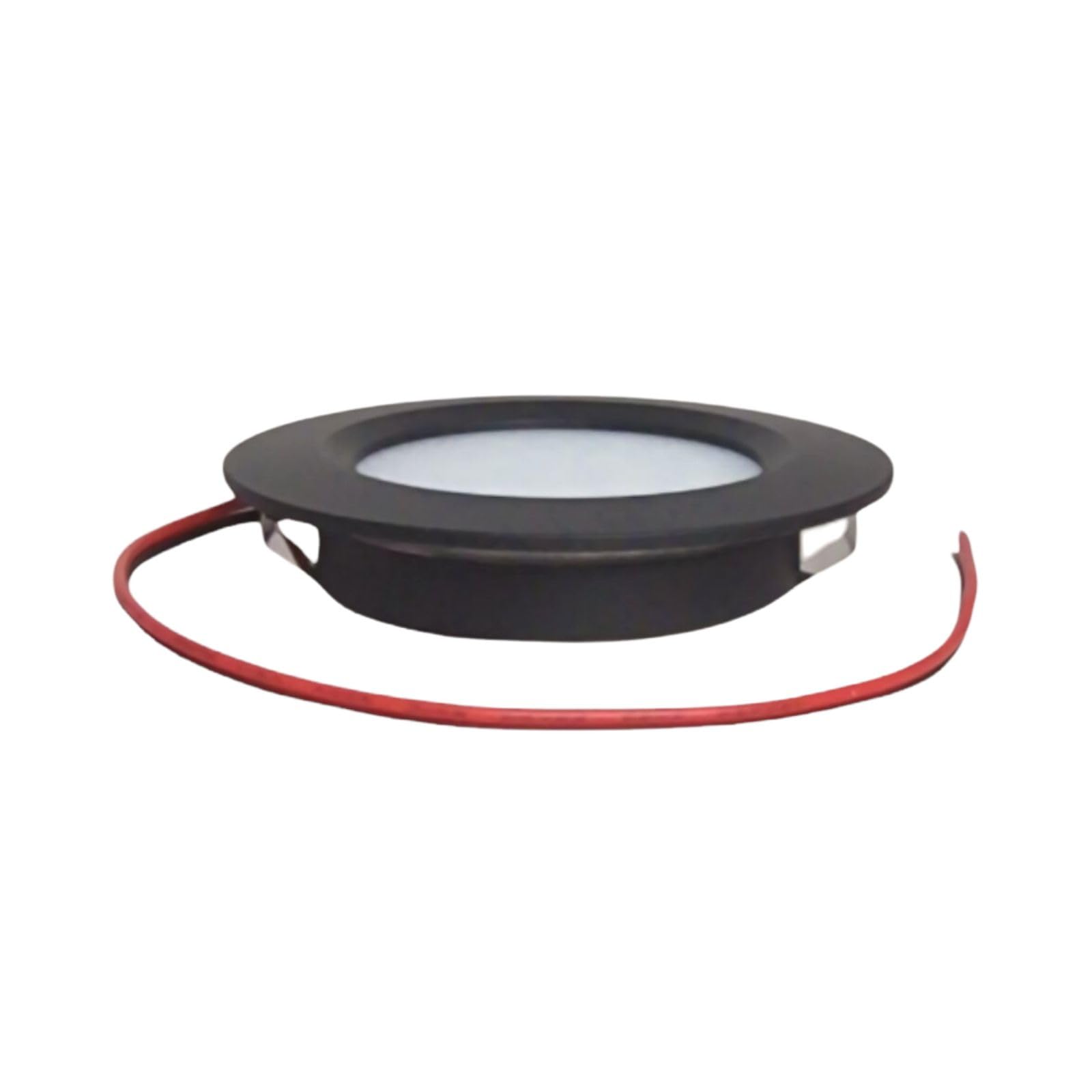 MARVIX Schwarze LED-Spot-Leuchten 12 V 24 V, dimmbar, Einbaustrahler für Wohnmobil, Wohnwagen, Campingbus und Bootsbeleuchtung (Warmweiß, 3000 K) - 6er-Pack
