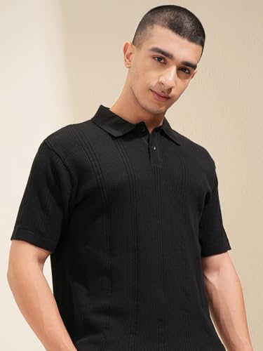 Image of Highlander Men's Polo Tshirt | Flat Knit | Regular Fit | Polo T-Shirt for Man