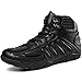 BIAJIAZHUA Bottes De Motocross Hommes, Chaussures D'équitation Professionnelles avec Coussin De Changement De Vitesse, Chaussures De Randonnée Confortables (Color : Black, Size : 40 EU)