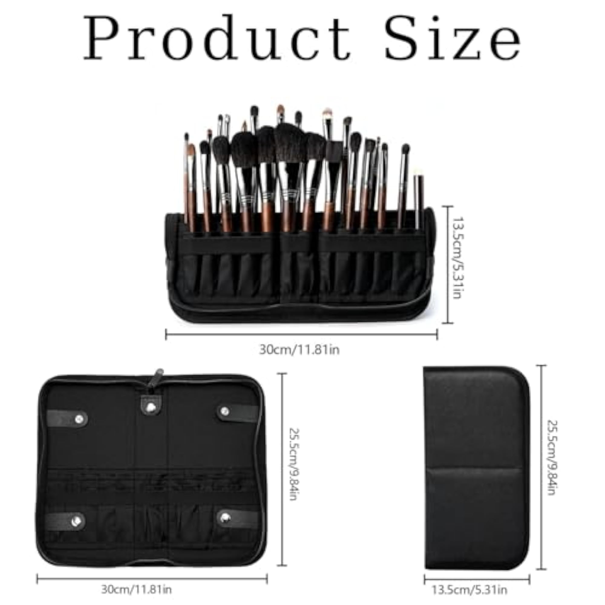Waterproof Makeup Brush Holder Travel Organizer Case