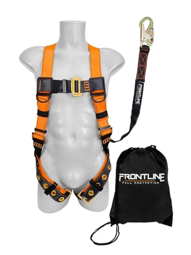 FRONTLINE FALL PROTECTION Combat Compliance Kit | Harness 5 point | Applicable ANSI-OSHA standards
