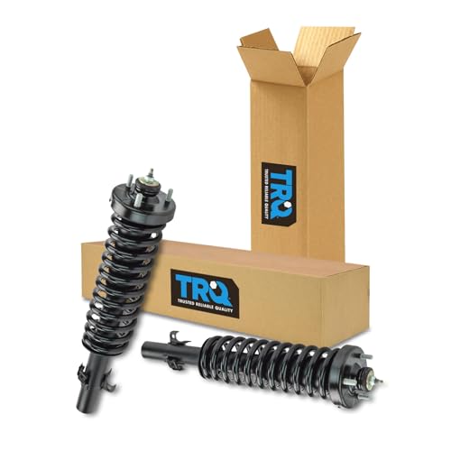 Image of TRQ Front Strut and Spring Assembly Set 2 Piece | For 1994-1997 Honda Accord 95-98 Odyssey 96-99 Isuzu Oasis
