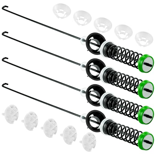 W11130362 Washer Suspension Rod Kit for Whirlpool Maytag Kenmore Washer Parts 23.3in Fit Replaces WTW5000DW3 WTW5000DW2 MVWX655DW1 MVWC565FW1 W10594080 W10735786 W10748956 | 2026 Upgraded by PANDEELS
