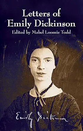 Letters Emily Dickinson Dover Literature