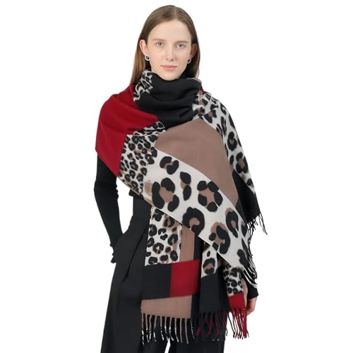 Accessorio versatile e pratico: Sciarpa leopardata donna si abbina facilmente a diversi outfit autunnali e invernali, dai cappotti ai maglioni. Sciarpa leopardata donna è un articolo pratico e caldo, nonché un regalo premuroso per amici e familiari.