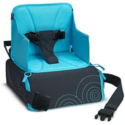 Trona Viaje Bebé Carrefour Munchkin Silla, Trona Portátil, Asiento Elevador para Comer, Se Convierte en Bolso de Viaje o en Bolso Cambiador para Bebés, Niños Pequeños, Unisex