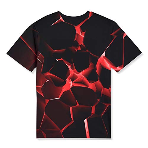 Image of Linnhoy Kids 3D Print Fashion Graphic T-Shirts for Boys Girls 6-16 Years