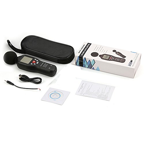 Sound Level Noise Decibel Tester Meter Sound Noise Level Measuring Gauge Range 30 to 130dBA Data Record Function - Thumbnail 3