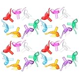 SUPVOX 140pcs Christmas Tree Replacement Twist Bulbs Set with Plastic Vintage Peg Lights Multi-Color