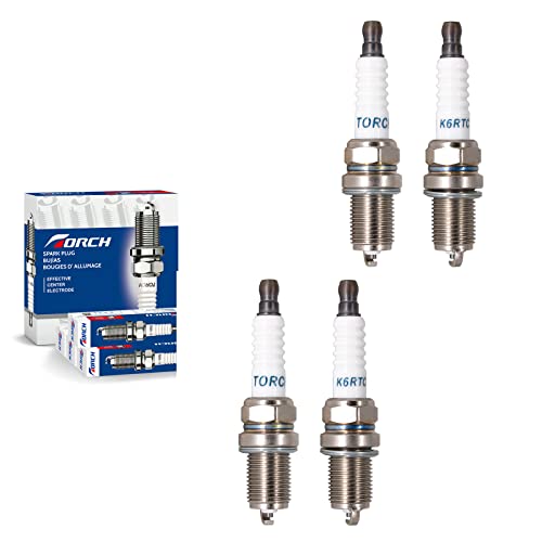Bougie d'allumage K6RTC compatible BKR6E et FR6E-D pour moteur essence