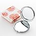 Christian Art Gifts Rejoice in The Lord Always Compact Folding Mirror 2X Magnification Ultra Portable for Purses/Travel, Philippians 4:4 Bible Verse, Inspirational Gift Women Ladies Retreats Weddings