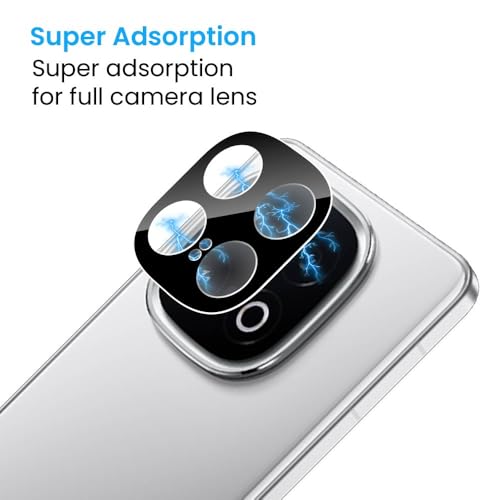 Image of FIRST MART Black Camera Lens Protector for iQOO 13 | 9H Tempered Glass, HD Clear, Scratch Resistant, Anti-Fingerprint, Case-Friendly | Pack of 1