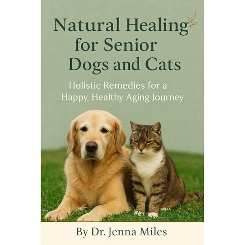 Natural Healing for Senior Dogs and Cats: Holistic Remedies for a Happy, Healthy Aging Journey Audiolibro Por Dr. Jenna Miles arte de portada