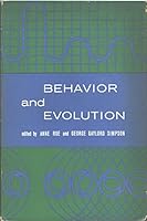Behavior and Evolution B000NI36YG Book Cover