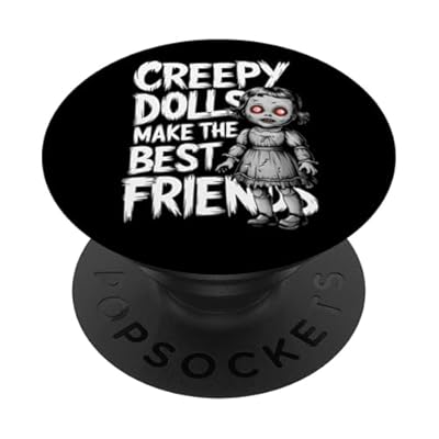 Camiseta de muñeca espeluznante de película de terror - Arte asesino de Slasher embrujada PopSockets PopGrip Adhesivo | Ya disponible en tu tienda friki favorita! En mundofriki.es! Camiseta de muñeca espeluznante de película de terror - Arte asesino de Slasher embrujada PopSockets PopGrip Adhesivo | Ya disponible en tu tienda friki favorita! En mundofriki.es!