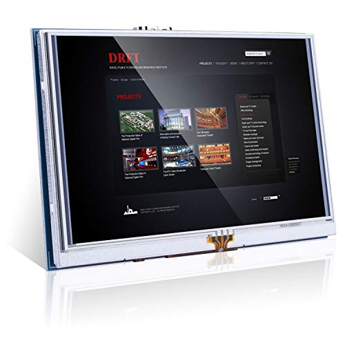 Kuman SC5A-US-KFBA 5 Inch Resistive Touch Screen 800X480 Hdmi Tft Lcd Display Module thumb #4