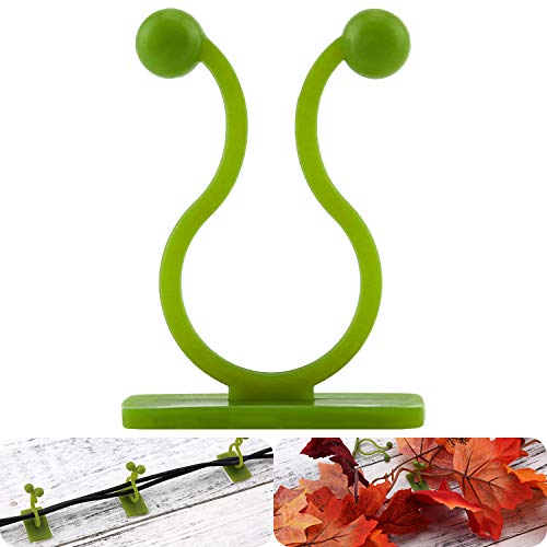 AIEX 100pcs Clips para Plantas Trepadoras Clips para Accesorios De Pared Clips...
