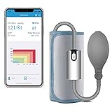 BATERÍA RECARGABLE: a diferencia de la mayoría de los otros monitores BP, AirBP usa un cable USB para cargar a su conveniencia, puede realizar hasta 1000 mediciones con una sola carga sin tener las baterías cerca.