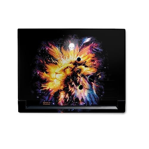 Image of MightySkins Skin Compatible with Alienware M18 R1 (2023) Full Wrap Kit - Leo Galaxy | Protective, Durable, and Unique Vinyl Decal wrap Cover | Easy to Apply & Change Styles | Made in The USA