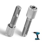 🔫【Applications polyvalentes】Ces adaptateurs foret pour SDS vous permettent de passer rapidement d’une queue ronde à une queue hexagonale, idéaux pour les bricoleurs et les professionnels. Parfaits pour les embouts pour SDS Plus, ils sont compatibles avec de nombreux outils pour une flexibilité maximale.