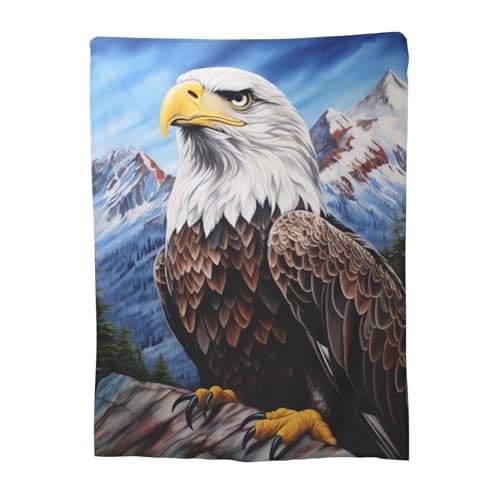 Eagle-Blanket-Gifts-for-Men-Women-American-Bald-Eagle-Soft-Flannel-Throw-Blankets-for-Home-Decor-Couch-Bed-Sofa-Fuzzy-Lightweight-60×50-Inches Eagle Blanket Gifts for Men Women American Bald Eagle Soft Flannel Throw Blankets for Home Decor Couch Bed Sofa Fuzzy Lightweight 60×50 Inches