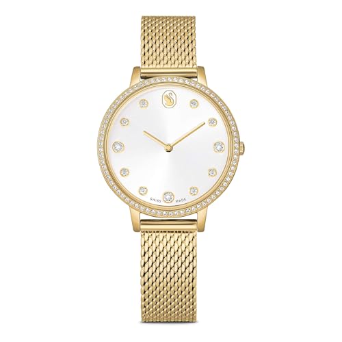 Swarovski Clarica Swiss Made Gold-Tone Watch - 5740823