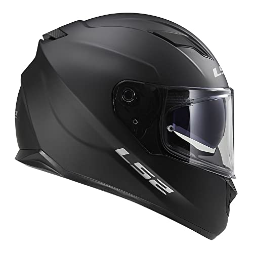 Capacete Ls2 Ff320 Stream Monocolor Preto Fosco 58/M