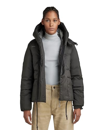 G-Star Raw Chaqueta G-Whistler Short Padded Para Mujer, Negro Dk Black D22170-D199-6484 , M G-Star Raw Chaqueta G-Whistler Short Padded Para Mujer, Negro Dk Black D22170-D199-6484 , M