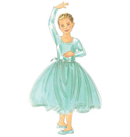 Mccall's 5680 Costume Pattern Ballet Tutu, Skating Outfit, Ballerina Leotard, Skirt Size 3 To 6 #TOP5