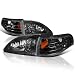 Ford Mustang GT Coupe Crystal Black Clear Headlights+Corner Signal Lamps